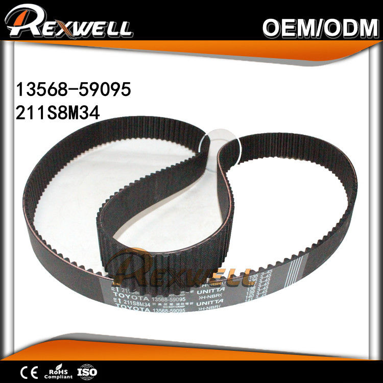 HNBR Material Timing Belt Car Engine Parts LEXUS LX470 UZJ100, 1356859095 211S8M34