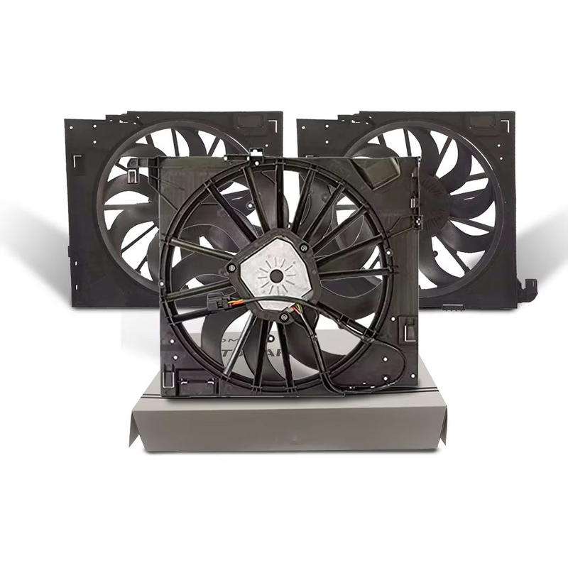 Engine Cooling Fan Assembly C2D24144 C2D38737 C2P17120 Radiator Fans For Jaguar XF XJ