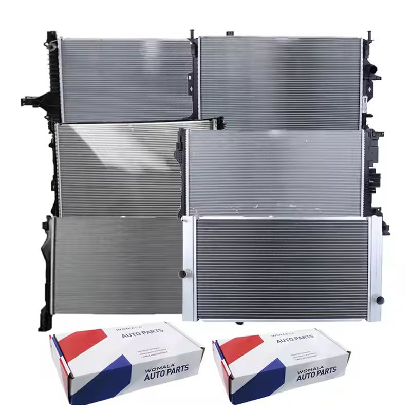 Womala Auto Parts 30665330 31332896 31694082 31694670 Cooling System Aluminum Radiator Coolant Capacitor Assembly For Auto Parts accessories