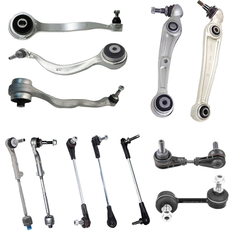 New Energy Electric Vehicle Parts Tie Rod Stabilizer Bar Front Lower Straight / Bent Arm Assembly For BMW I4 (G26) 2022-