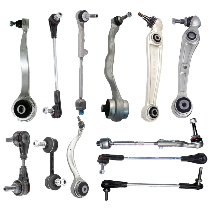 New Energy Electric Vehicle Parts Tie Rod Stabilizer Bar Front Lower Straight / Bent Arm Assembly For BMW I4 (G26) 2022-