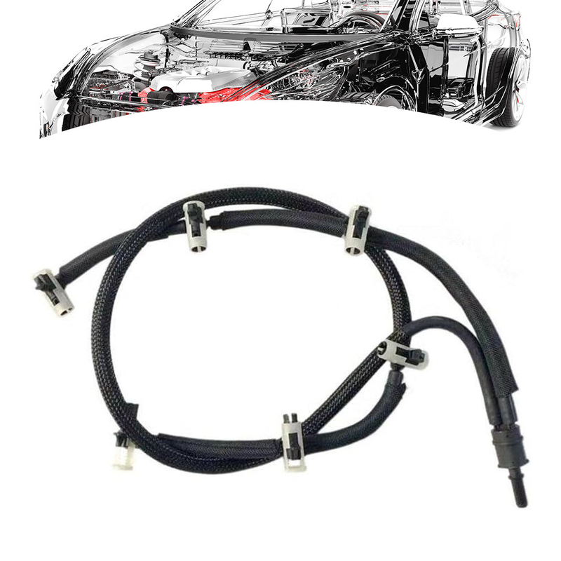 Injector Fuel Leak Off Pipe LR032107 for Land Rover Discovery LR3 LR4 Evoque