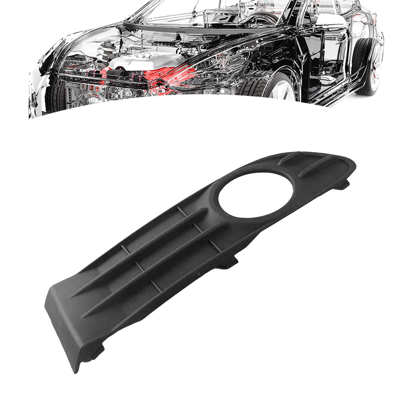 WOMALA 30744920 Front Bumper Fog Light Cover Fog Light Grille Bezel Exterior Parts Fog Light Cover for Volvo S40 2008 to 2012 30744919