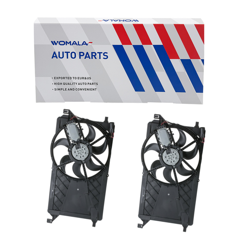 Womala Electrical Fan 31261986 Cooling Fan for Volvo S40 V50 C30 Cooling Auto Parts
