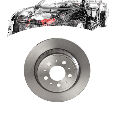 Rear Brake Rotor 9434167 Womala Compatible with S60 S80 V70 XC70
