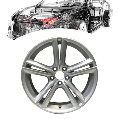 Womala 18-Inch 5-Double Spoke Silver Alloy Wheel 31434951 for 2019-2021 S90